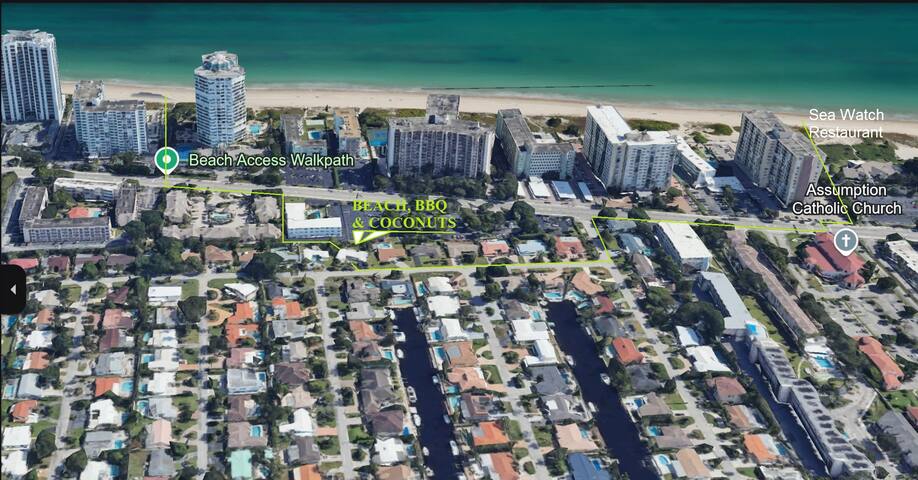 Coconut & Beach Paradise! Across from the Beach! gallery image 4