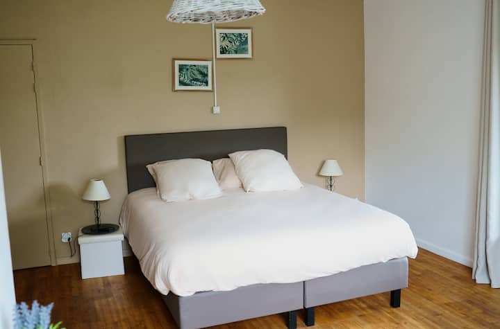 lavendelzimmer (25 m2), Bett 160*200