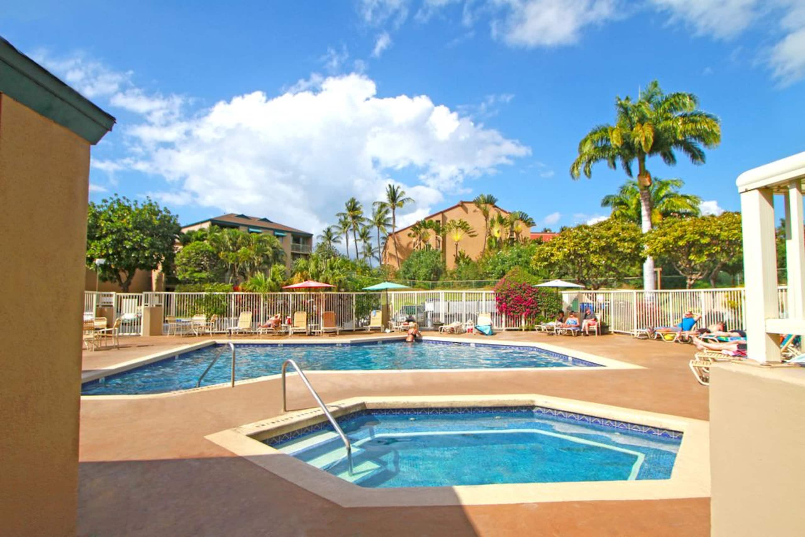 3bd 3bth FULL AC Hot Tub Pool Kamaole Beach Condo - Image 5