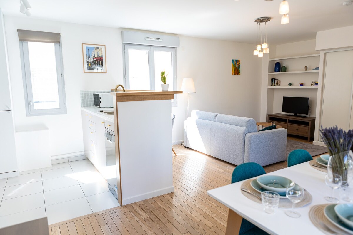 Proprietà Airbnb di successo: Perfect spacious apt terrace & parking 20' Paris a Puteaux