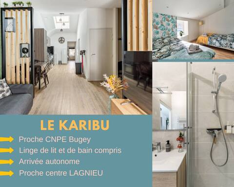 karibu apartment in Lagnieu
