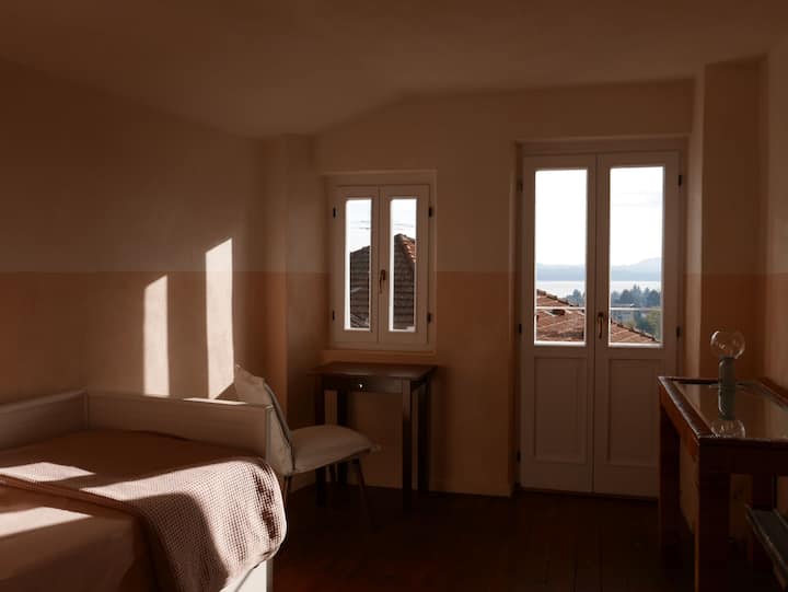 Amazing lake views from the primary and secondary bedroom