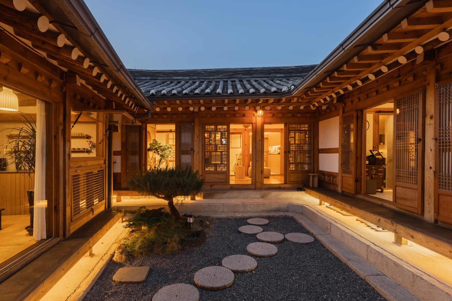 Bukchon today: a beautiful modern hanok that can be rented on Airbnb