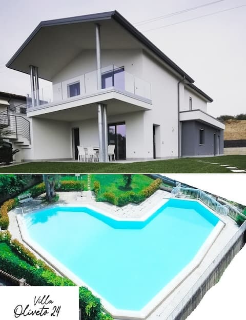 apartment in villa lake view