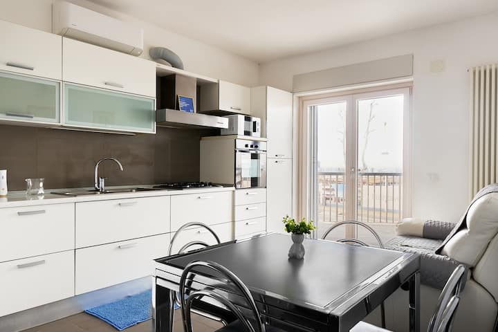 *Large Terrace with Partial Sea View*