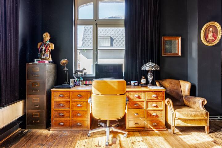 Great dark loft full of light – Central Brussels. gallery image 5