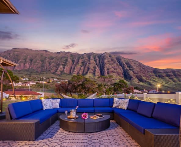 Ocean View Haven, Hot Tub + 5 mins to Makaha Beach