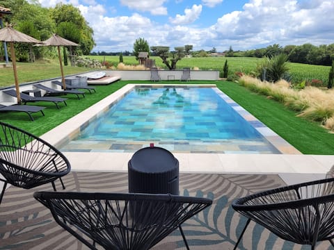 Petit Paradis sur le Tarn with private dock