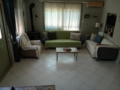 Top performing Airbnb: Quiet detached house in Salamina in Δήμος Σαλαμίνας