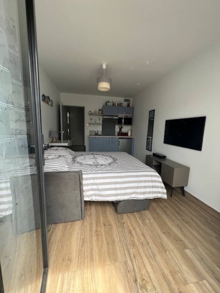 изглед към градината с южно изложение