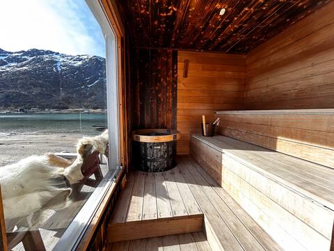 Casa Lofoten Ramberg Norway Sauna Reine Kvalvika