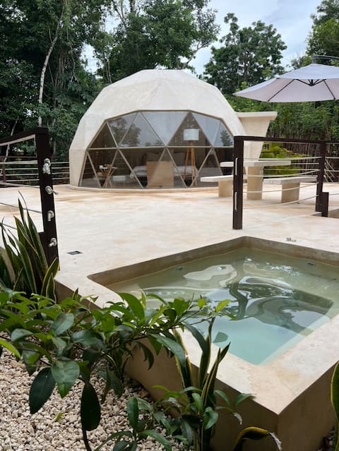 Riviera Maya's Luxe Dome Suite and Private Cenote