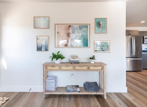 NEW! Stunning Beach House w/Ocean View & Hot Tub!