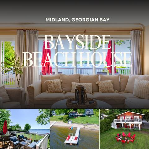 SandyBeach|Kayak|FirePit|Dock|10ppl in Midland