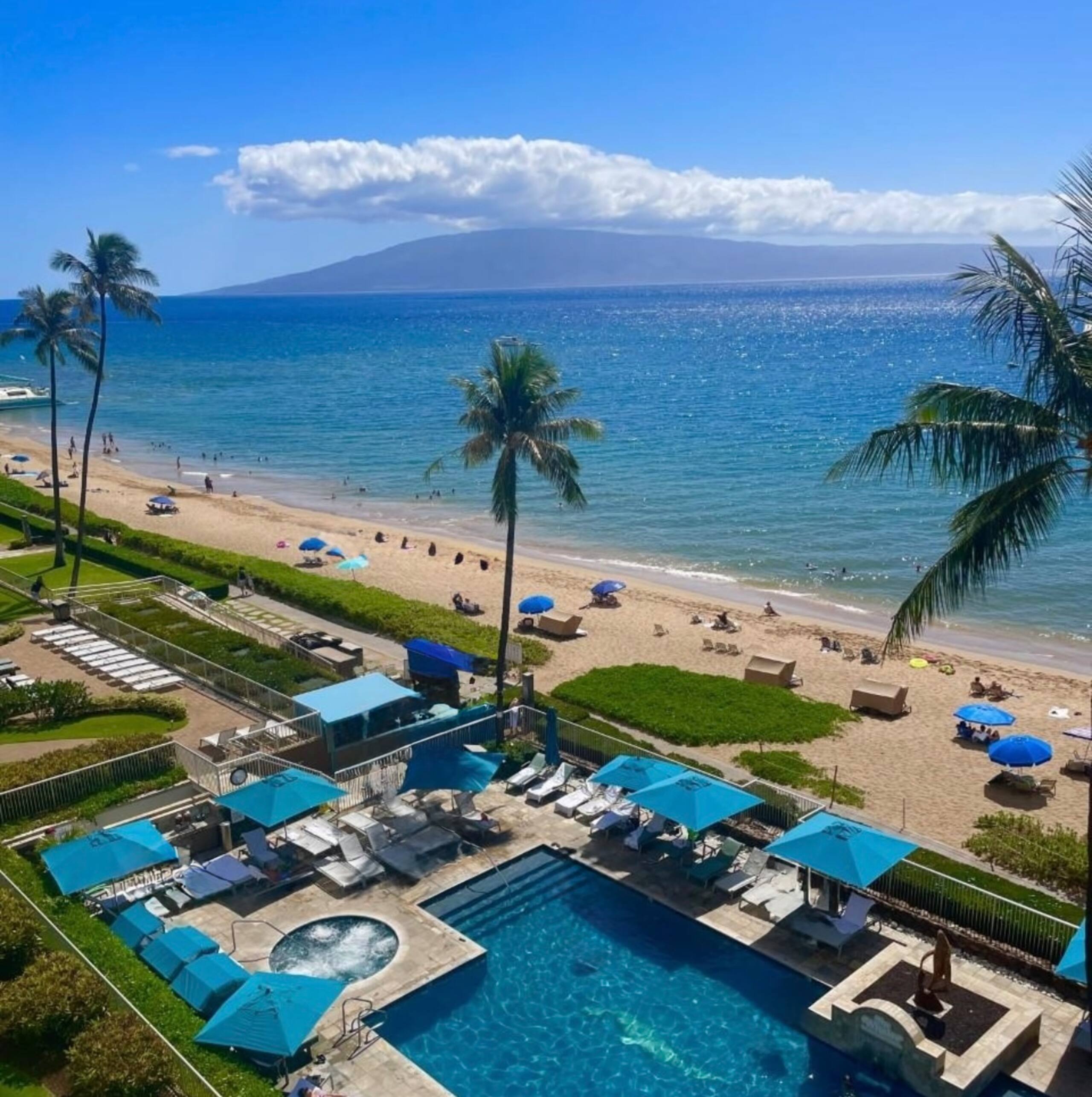 Kaanapali Whaler Full Oceanfront Oceanview AC - Image 80