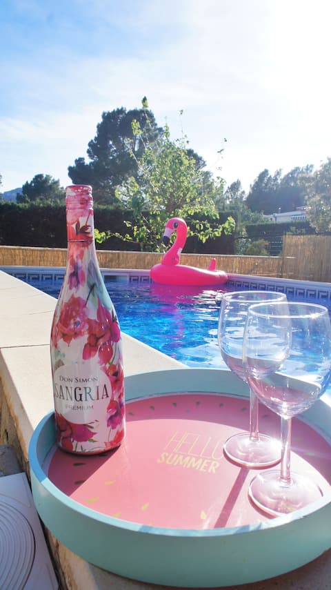 Casa Aloha | 6 pax | Pool | BBQ | Sea | Montain