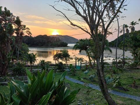 Beach cottage bordering Silaka Nature Reserve