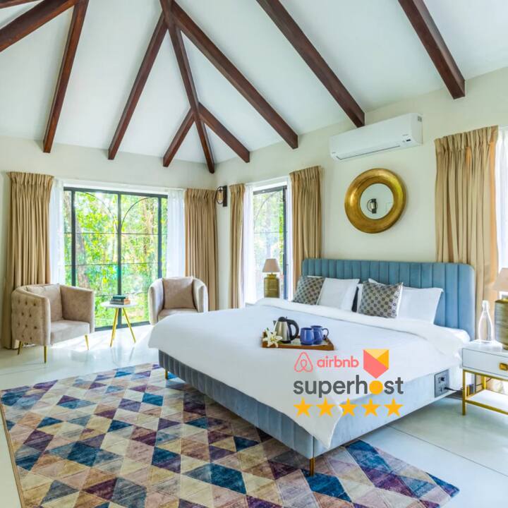 20% Deal: Luxury 3BHK, 24Hr Pool/Genset! Beach 3Km