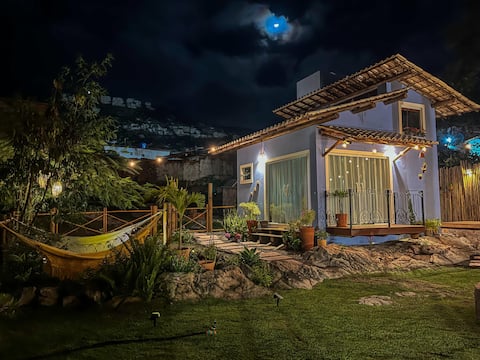 Pedacinho de Céu Mucugê Chalet - comfort in the center