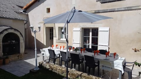 Maison Anjou 14 people Logis Porte Saint Jean