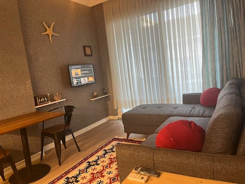 Popular Airbnb listing: 1+1 apartment in the city center in Antalya