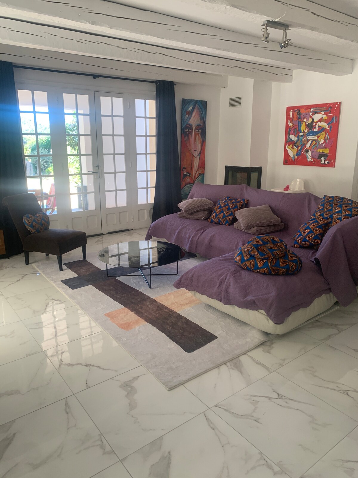 Top Airbnb: Ground floor family villa, swimming pool 150 m from the sea and beach à Saint Cyr Sur Mer