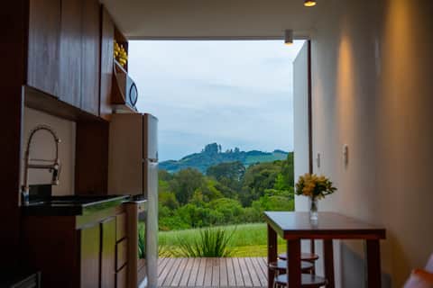 Successful Airbnb property: Caravaggio Container Inn (7 min Stone Path) in Farroupilha