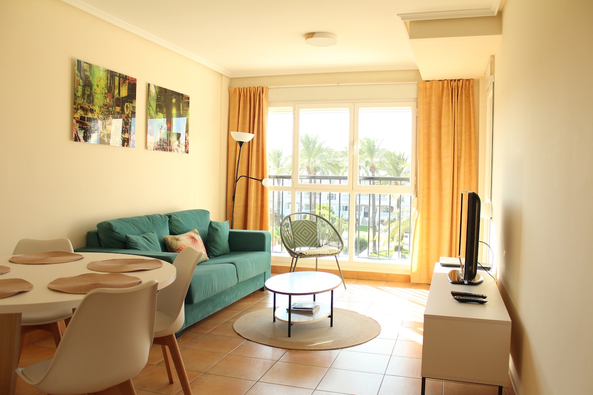 Top Airbnb: Apartment in Aquamarinas Resort Playa Dénia in Dénia