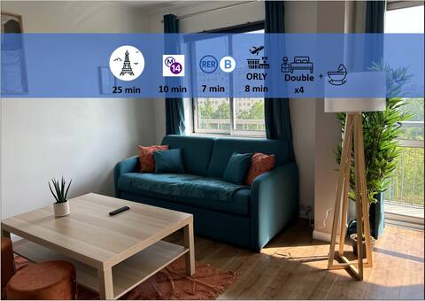 82 sq.m./ Modern /Free Parking/Metro 10 min (L14)