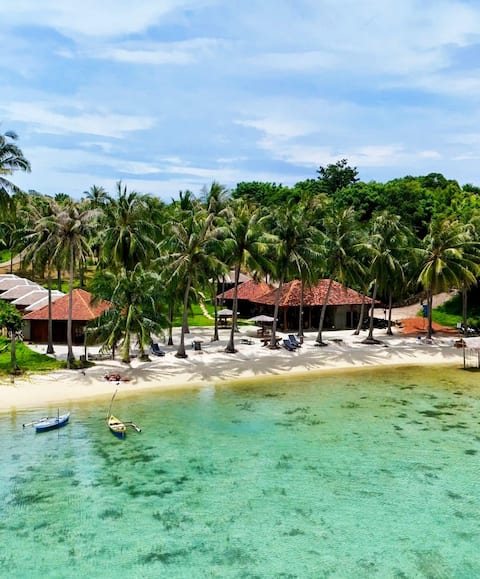 Sea View Double Bed Bungalow at Eco Casa