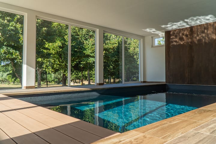 Luxury farm apartment, 12 hectares of tranquility