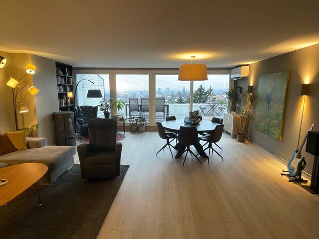 Stor leilighet (126 m²) – utsikt