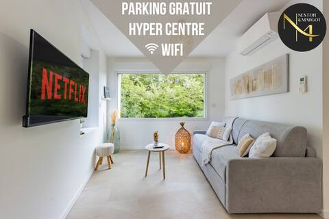 Le Rivera - Air conditioning - Terrace - Netflix - Parking