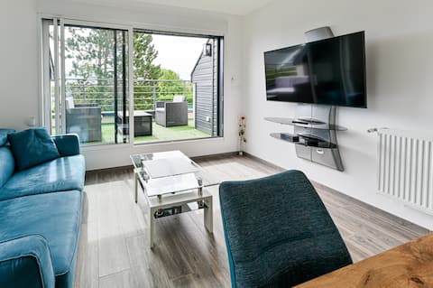 Top performing Airbnb: Gîte Nolemma 4* - HOT TUB (Honfleur) in Équemauville