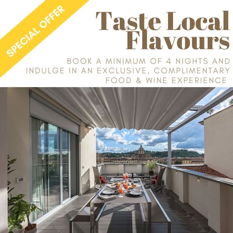 Suberb 2-bed penthouse w/ stunning private terrace