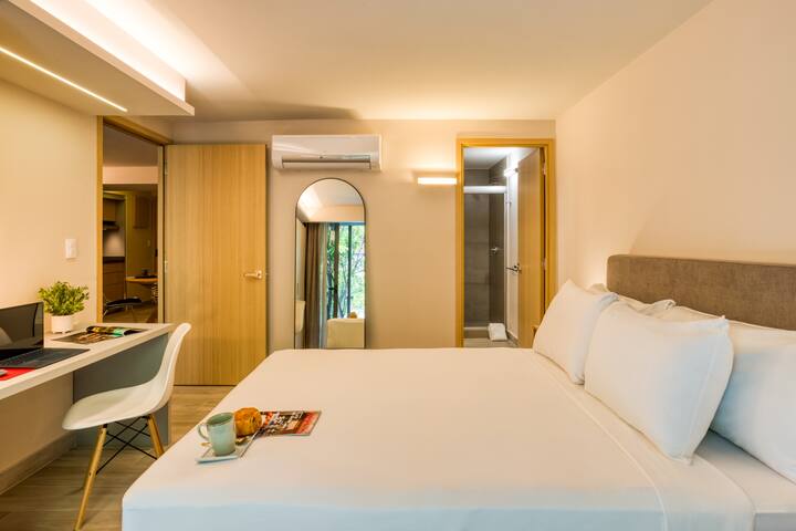 Prime Location Apt w/ Pvt Balcony | Rooftop+Gym gallery image 3