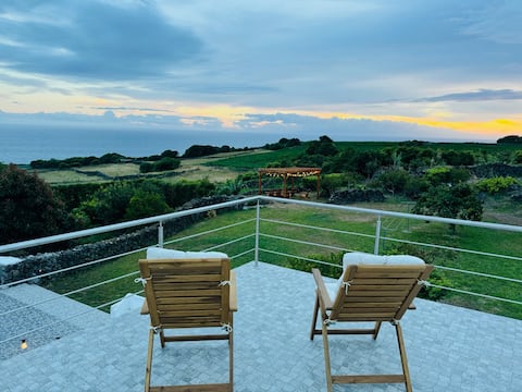 Terceira Island - 3BR Villa + Sea Views.