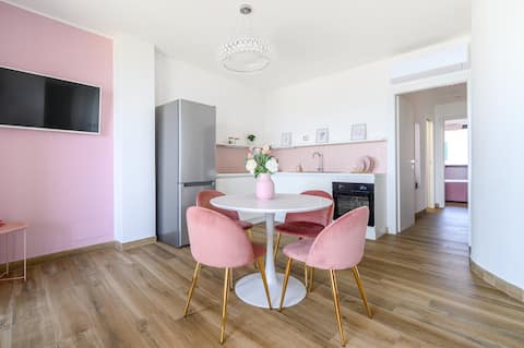 Beautiful Terrace Lake Kitchen TV