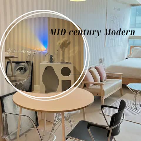 Mid-Century Modern
Urban sensibility. Beomgye Station. Airport Limousine. 4 minutes on foot. Up to 4