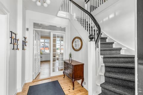 Unique house on the harbor in Gilleleje