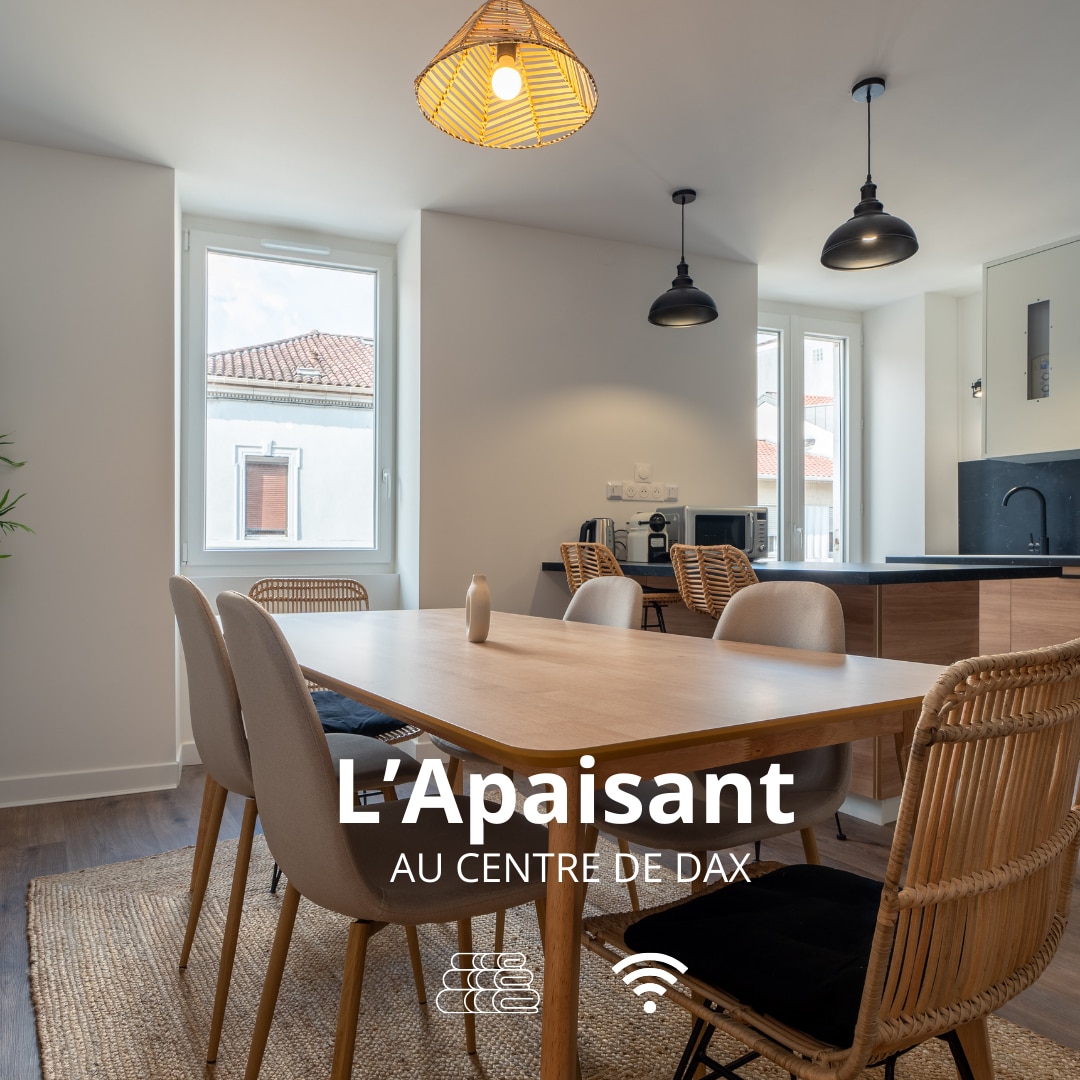 L'Apaisant - Comfort in the center of Dax - T2