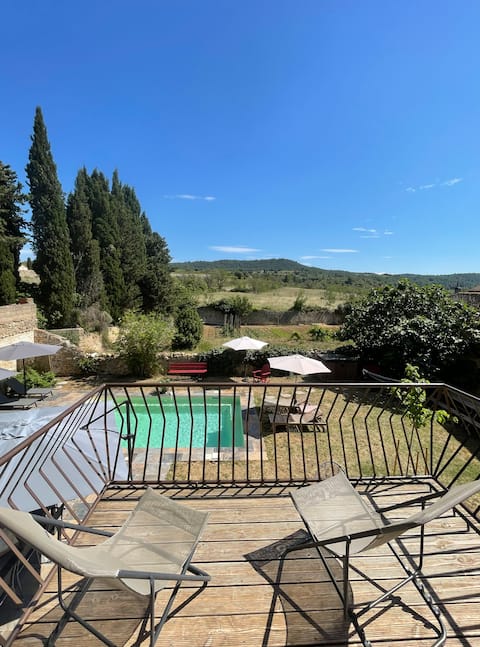 Family home with pool