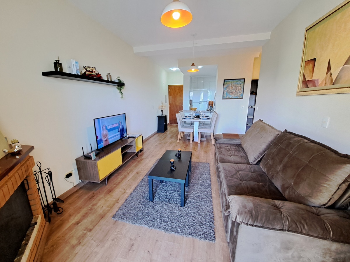 Anúncio popular: Cozy apartment with fireplace, view and comfort em Campos Do Jordão