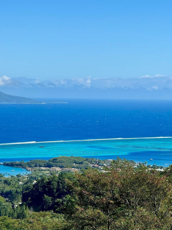 Logement Cosy Avec Piscine Et Vue Tahiti Punaauia - Tahiti