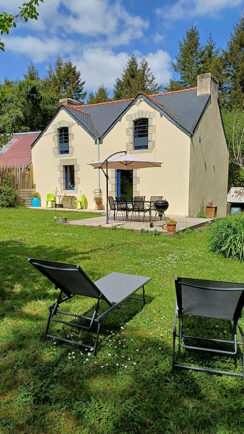 The house in the heart of the forest