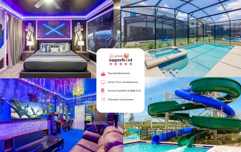 No Airbnb fee! Home Pvt Pool/SPA/Game Room 243541!