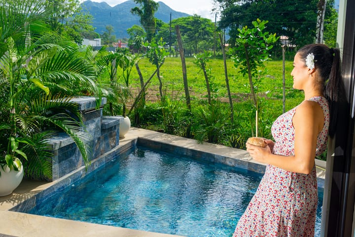 Villa En La Fortuna Jacuzzi, Hidromasaje Temperado - La Fortuna
