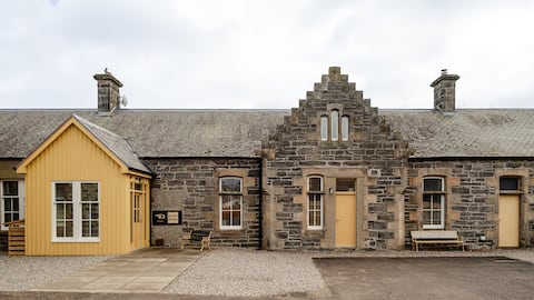Railway Rooms, Kingussie, Scottish Highlands.