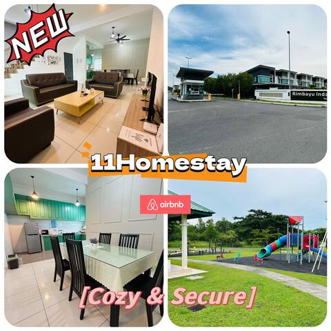 11Homestay [6-8pax]*NEW* Safe & Cozy Place