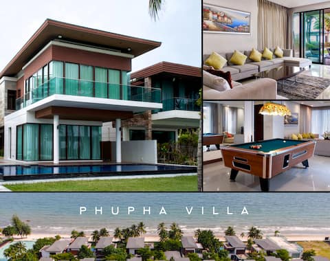 Luxurious Beachfront Pool Villa Experience, Rayong